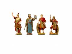 RE ERODE, CENTURIONE E 2SOLDATI ROMANI CM 8